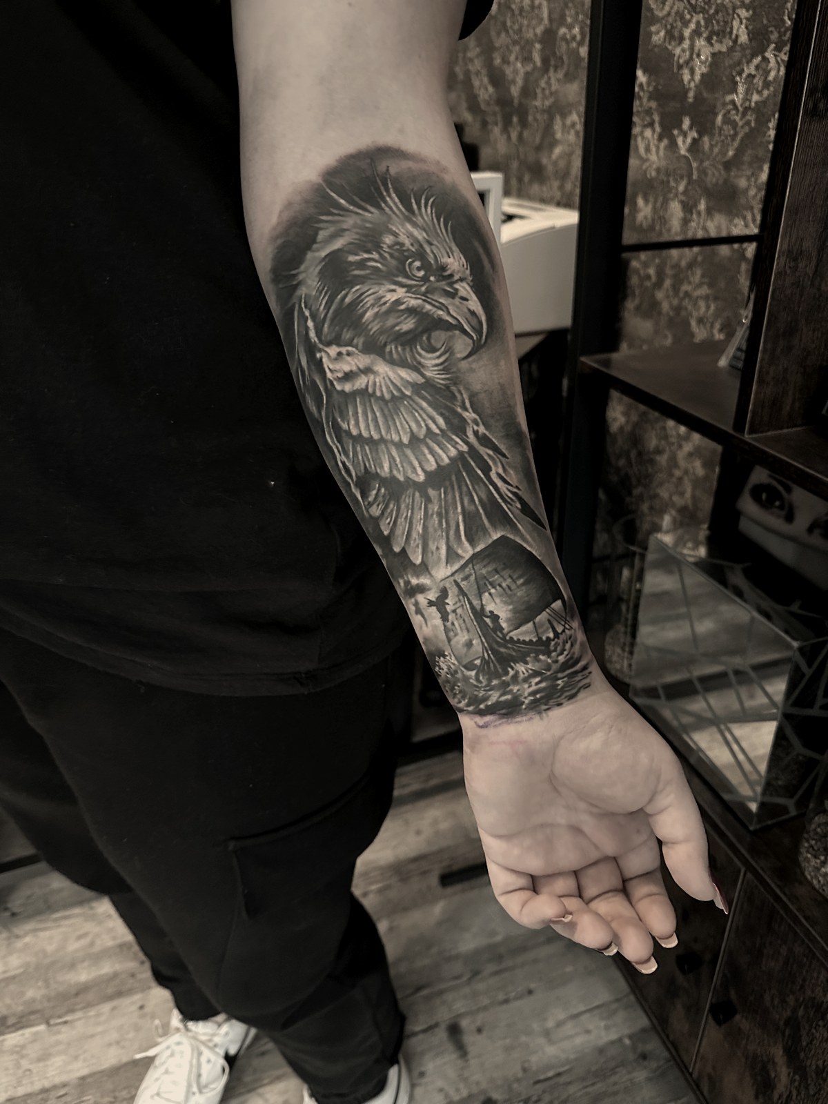 Neuer Anfang — Cover-Ups Tattoo von B Ink Atelier Schwanenstadt