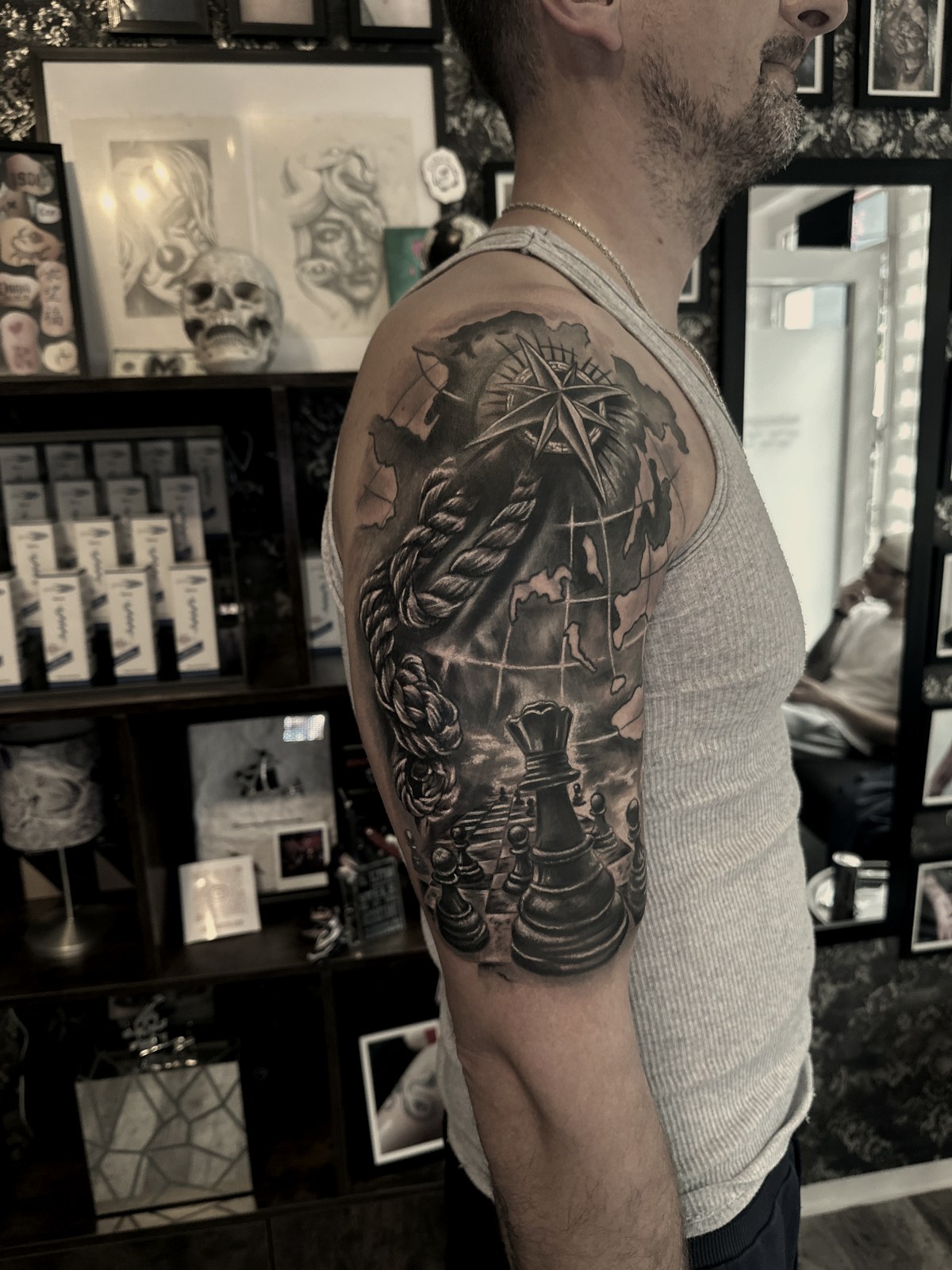 Neuer Anfang — Cover-Ups Tattoo aus dem B Ink Atelier Schwanenstadt