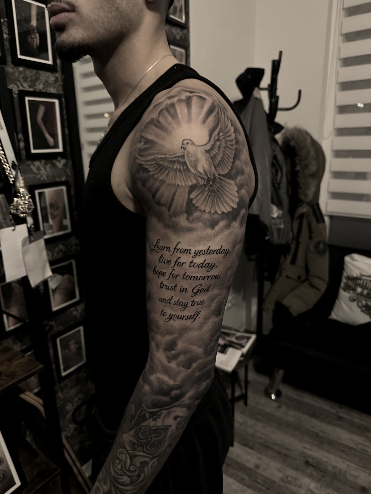 Umgestaltung — Cover-Ups Tattoo aus dem B Ink Atelier Schwanenstadt