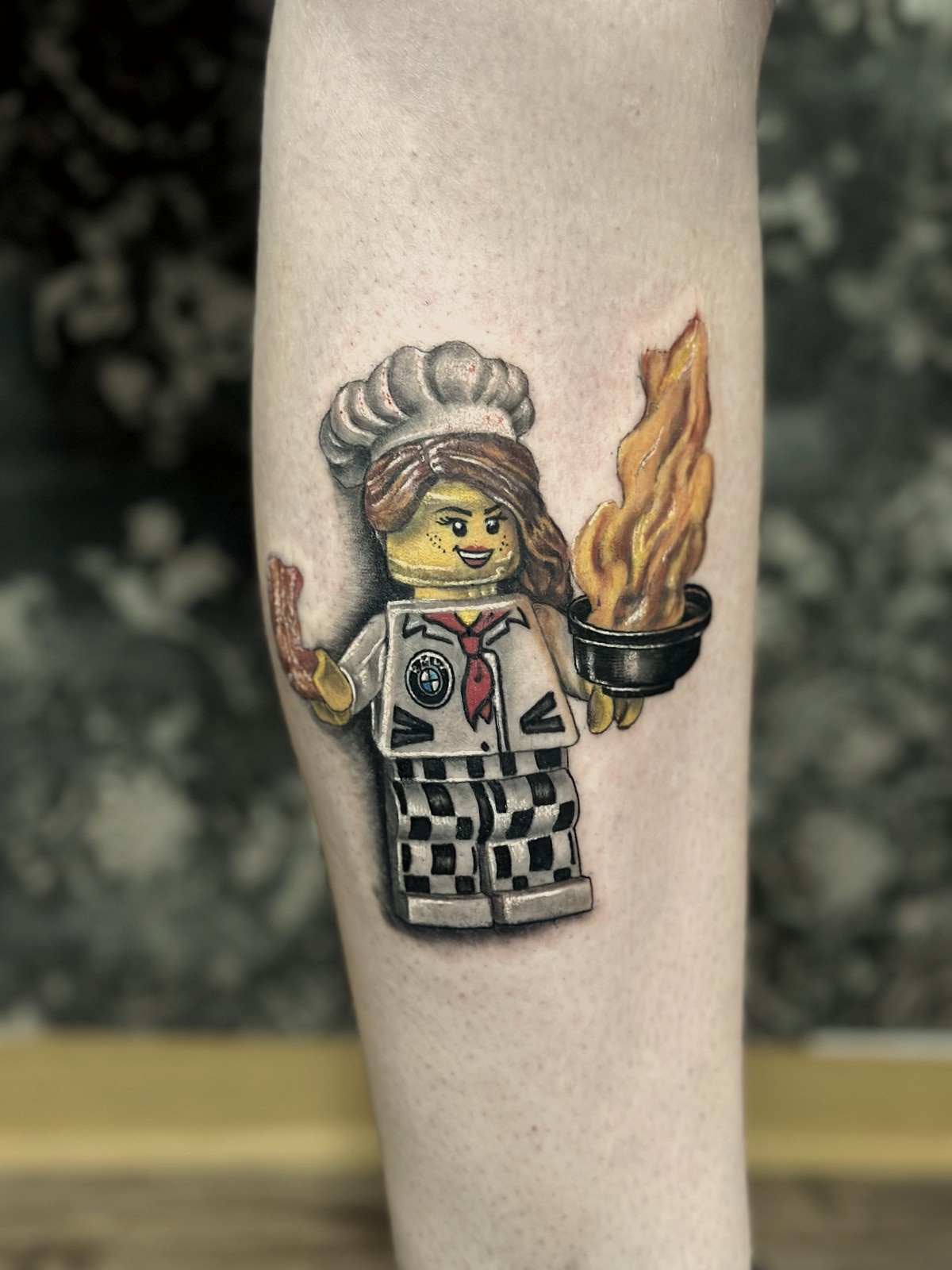 Kleine Köchin — Weitere Stile Tattoo aus dem B Ink Atelier Schwanenstadt