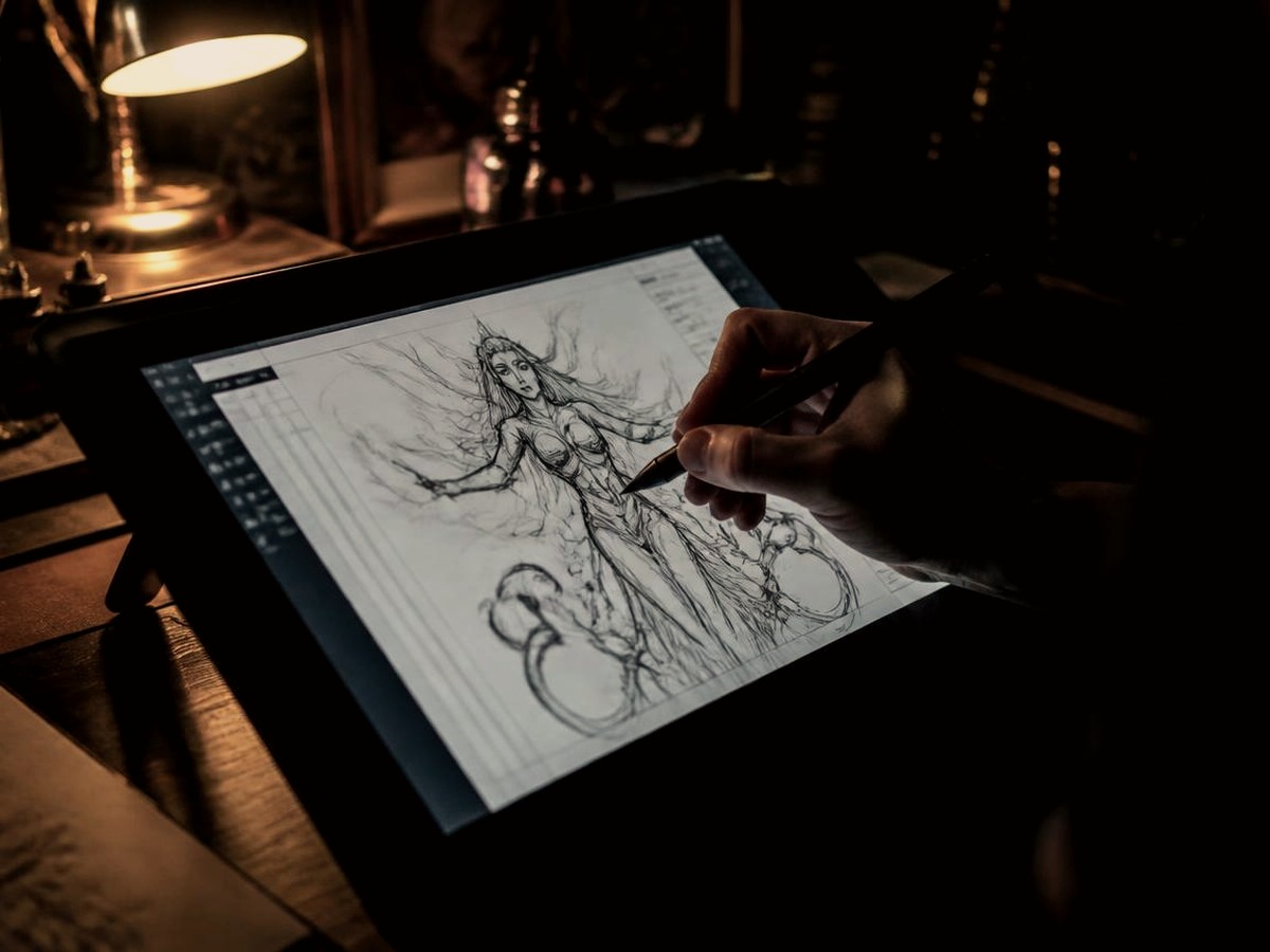 Schritt 04: Konzept im B Ink Atelier