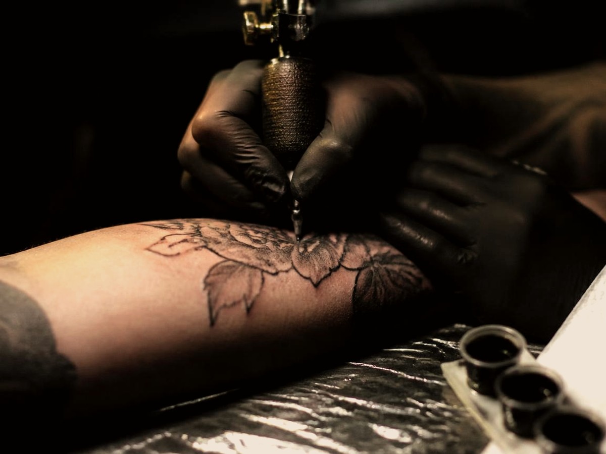 Schritt 06: Tattoo im B Ink Atelier