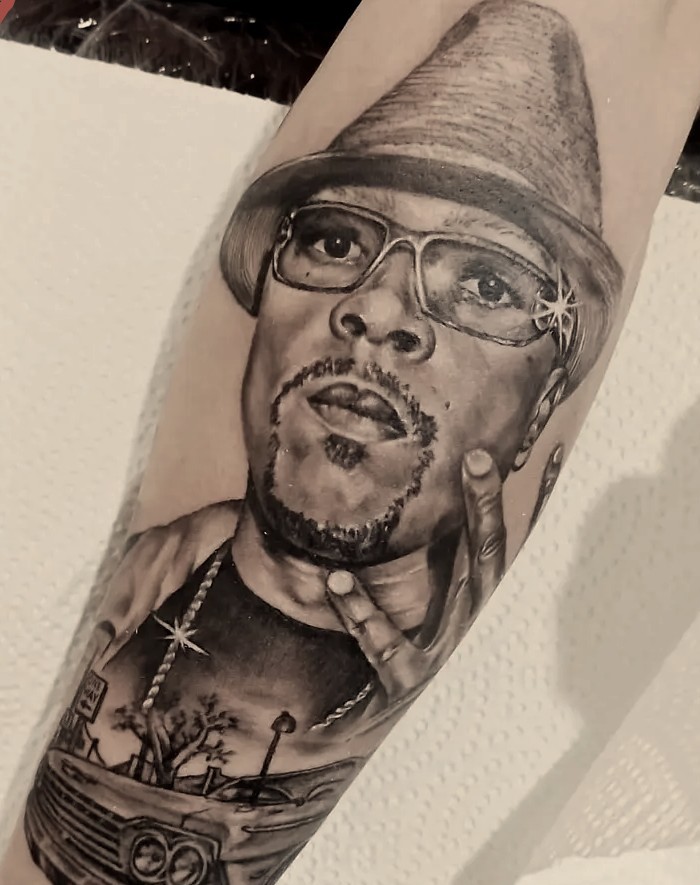 Porträt — Black & Grey Realism Tattoo aus dem B Ink Atelier Schwanenstadt